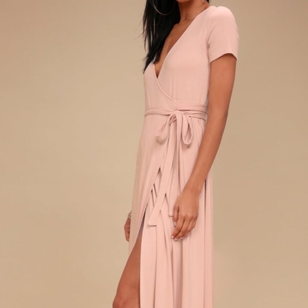 MAROON/BURGUNDY maxi dress